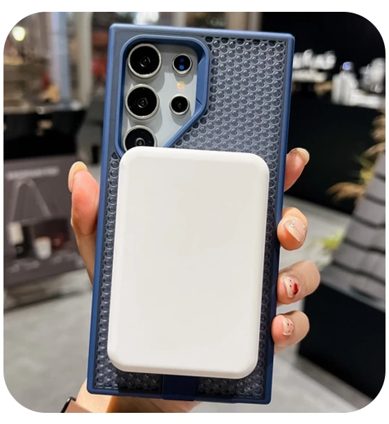 Funda Perforada Magnética con Stand Samsung