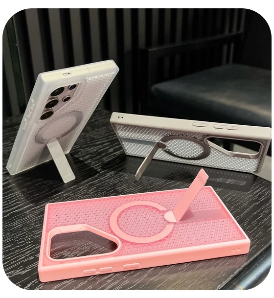 Funda Perforada Magnética con Stand Samsung