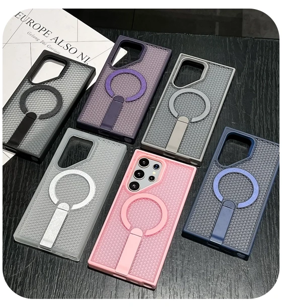 Funda Perforada Magnética con Stand Samsung